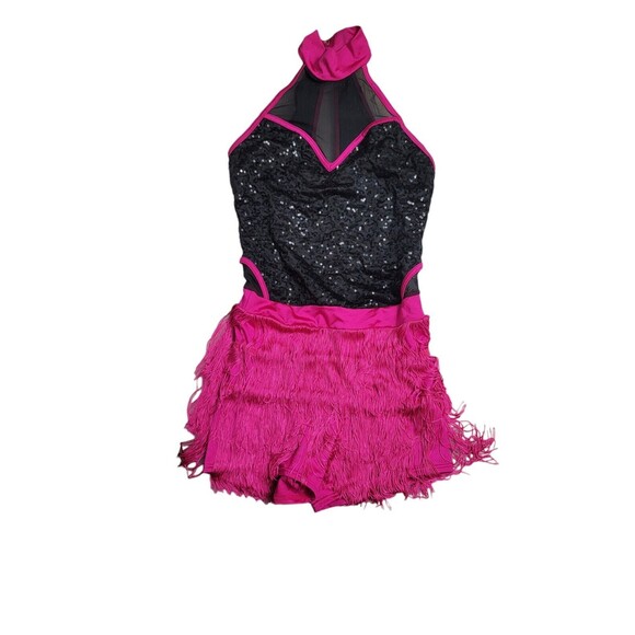 Weissman Different Beat Jazz Tap Acro Pink Costume Size Kids Small SA